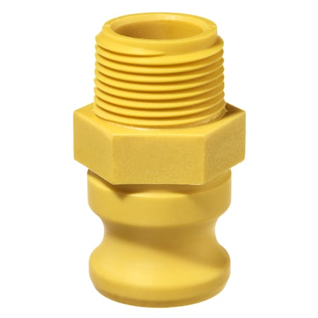 Usa Industrials Camlock Fitting - Nylon - Type F - 3/4" Male Adapter x 1/2" Male NPT BULK-CGF-496